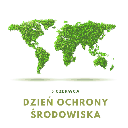 Baner z napisem dzień ochrony środowiska